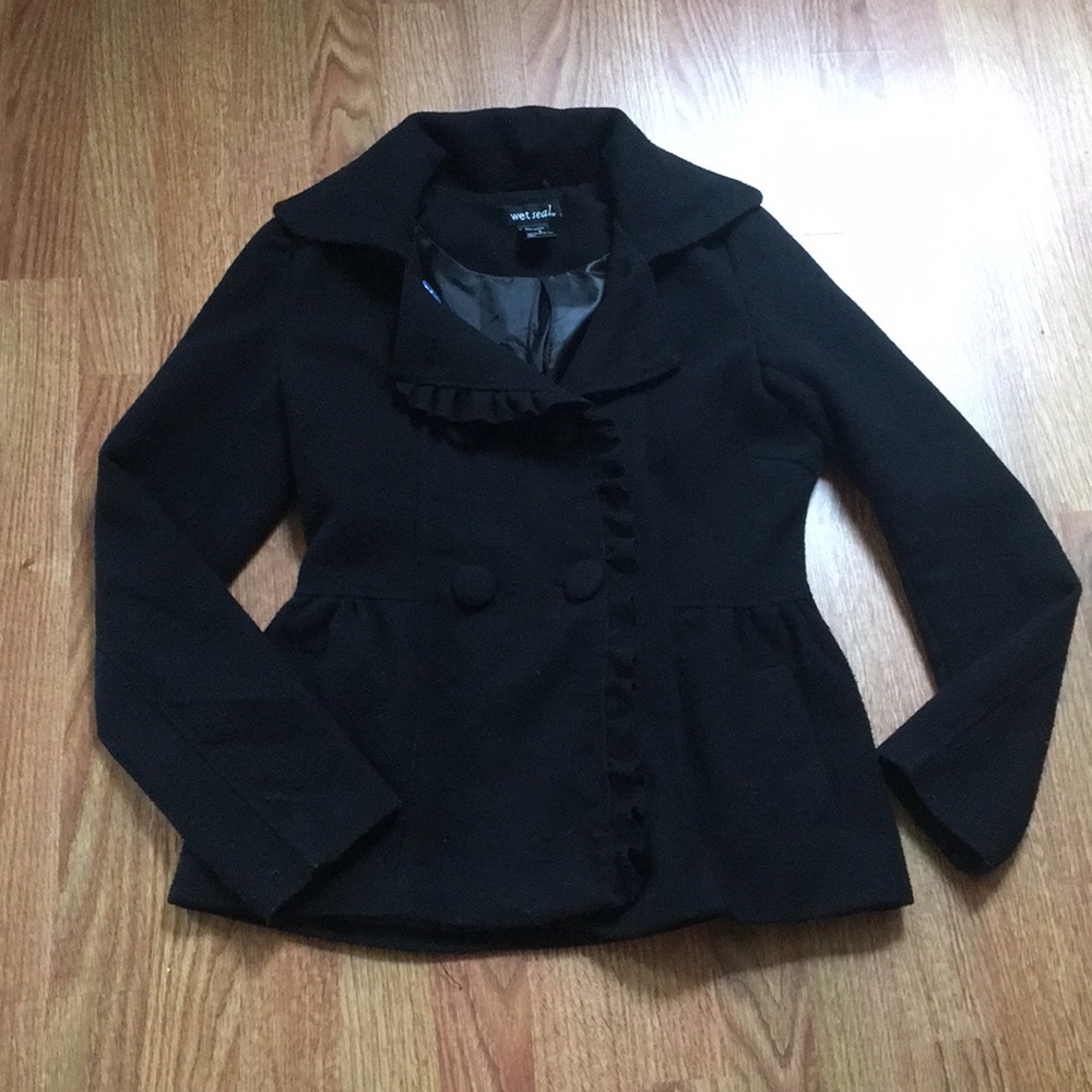 Black Pea Coat